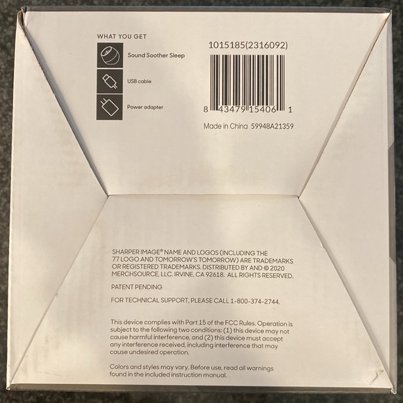 Sharper Image white noise sound machine. - Picture 5 of 5